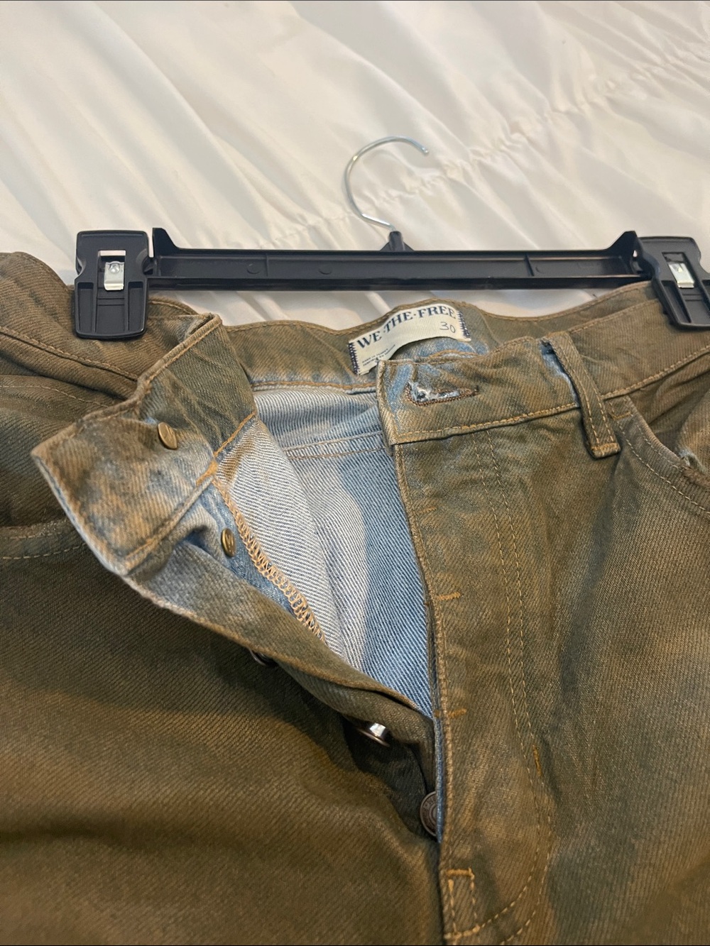We The Free Good Luck Coated Jeans - Picture 8 of 10